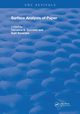 Surface Analysis of Paper, Conners Terrance E.
