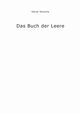 Das Buch der Leere, Nitzsche Rainar