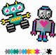Puzzelki Pixelki Jixelz Roboty 700 elementw, 