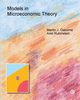 Models in Microeconomic Theory, Osborne Martin