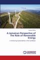 A Jamaican Perspective of The Role of Renewable Energy, McKay Dwayne