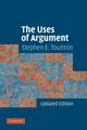 The Uses of Argument, Toulmin Stephen E.