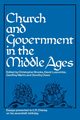 Church and Government in the Middle Ages, 