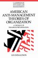 American Anti-Management Theories of Organization, Donaldson Lex