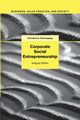 Corporate Social Entrepreneurship, Hemingway Christine A.