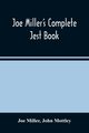 Joe Miller'S Complete Jest Book, Miller Joe