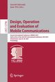 Design, Operation and Evaluation of Mobile Communications, 
