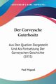 Der Corveysche Guterbesitz, 