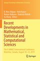 Recent Developments in Mathematical, Statistical and Computational Sciences, 