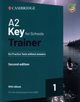 A2 Key for Schools Trainer 1 with eBook, 