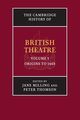 The Cambridge History of British Theatre, 