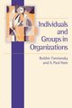 Individuals and Groups in Organizations, Turniansky Bobbie