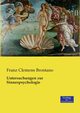 Untersuchungen zur Sinnespsychologie, Brentano Franz Clemens