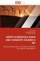 Depot d'arosols dans une conduite coude a 90, Collectif