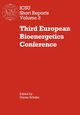 Third European Bioenergetics Conference, 