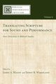 Translating Scripture for Sound and Performance, 