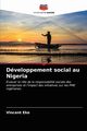 Dveloppement social au Nigeria, Eke Vincent