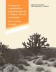 Ecological Communities and Processes in a Mojave Desert Ecosystem, Rundel Philip W.