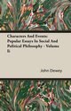 Characters And Events, Dewey John