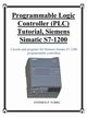 Programmable Logic Controller (PLC) Tutorial, Siemens Simatic S7-1200, Tubbs Stephen Philip