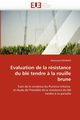 Evaluation de la rsistance du bl tendre ? la rouille brune, MOSBAHI-M