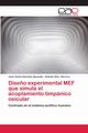 Dise?o experimental MEF que simula el acoplamiento timpnico osicular, Sanchez Quesada Juan Carlos