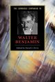 The Cambridge Companion to Walter Benjamin, 