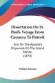 Dissertation On St. Paul's Voyage From Caesarea To Puteoli, Falconer William