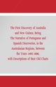 The First Discovery of Australia and New Guinea,, Collingridge George
