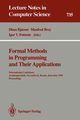 Formal Methods in Programming and Their Applications, 