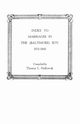 Index to Marriages in the (Baltlimore) Sun, 1851-1860, Hollowak Thomas L.