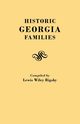 Historic Georgia Families, Rigsby Lewis Wiley