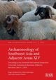 Archaeozoology of Southwest Asia and Adjacent Areas XIV, 