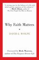 Why Faith Matters, Wolpe David J