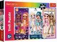 Trefl puzzle 100 Tczowe laleczki Rainbow high MGA, 