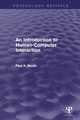 An Introduction to Human-Computer Interaction, Booth Paul