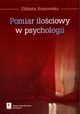 Pomiar ilociowy w psychologii, Aranowska Elbieta