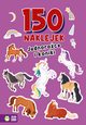 150 naklejek Jednoroce i koniki, 