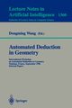 Automated Deduction in Geometry, 