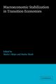 Macroeconomic Stabilization in Transition Economies, 