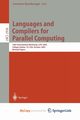 Languages and Compilers for Parallel Computing, 