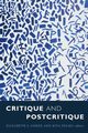 Critique and Postcritique, 