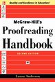 MH PROOFREADING HDBK 2E, ANDERSON