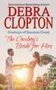 The Cowboy's Bride for Hire, Clopton Debra