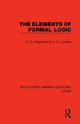 The Elements of Formal Logic, Hughes G. E.