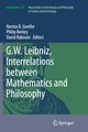 G.W. Leibniz, Interrelations between Mathematics and Philosophy, 