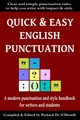 Quick & Easy English Punctuation, De A'Morelli Richard