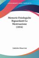 Memorie Fisiologiche Riguardanti La Mestruazione (1854), Minervini Gabriele