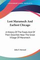 Lost Maramech And Earliest Chicago, Steward John F.