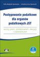 Postpowanie podatkowe dla organw podatkowych JST, Wojdylak-Sputowska Zofia, Sputowski Arkadiusz Jerzy